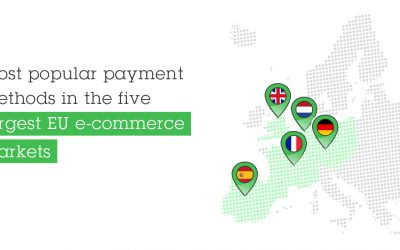 Most popular payment methods in the five largest EU e-commerce markets